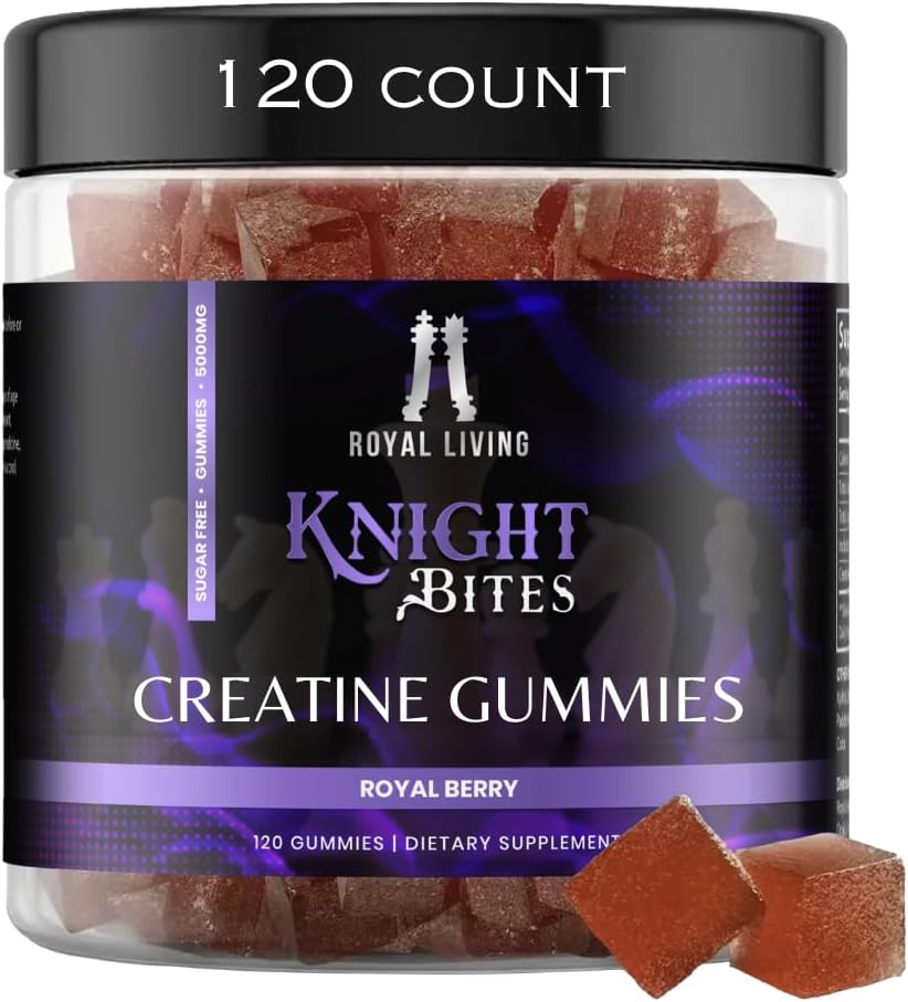 설탕 자유로운 크레아틴 Monohydrate Gummies 남자 & 여자를 위한 5g, 근육 성장을 위한 Chewables Creatine Monohydrate & 회복, Vegan, Mixberry 풍미, 120 조사