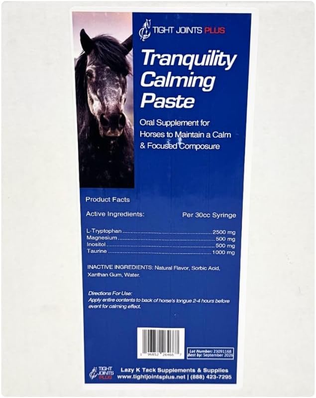 말을위한 Tranquility Paste - 12 개