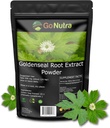 고 Nutra Goldenseal 뿌리 추출물 순수한 황금 분말 유력한 10:1 황금 추출물 4oz. 초본 보충교재 황금 물개 뿌리