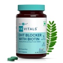 Biotin, Sting Nettle 및 SOYA Protein을 가진 HK Vitals DHT 차단제는, 머리 가을, 자극하는 머리 성장, 60의 정제를 감소시킵니다