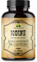 HERBALICIOUS Iodine 정제 - 바다 Kelp에서 자연적인 Iodine – 에너지, 소화, 뇌 & 뼈 건강을 위한 Thyroid 지원 보충교재 – 비 GMO, 글루텐 자유로운 – 100개의 캡슐