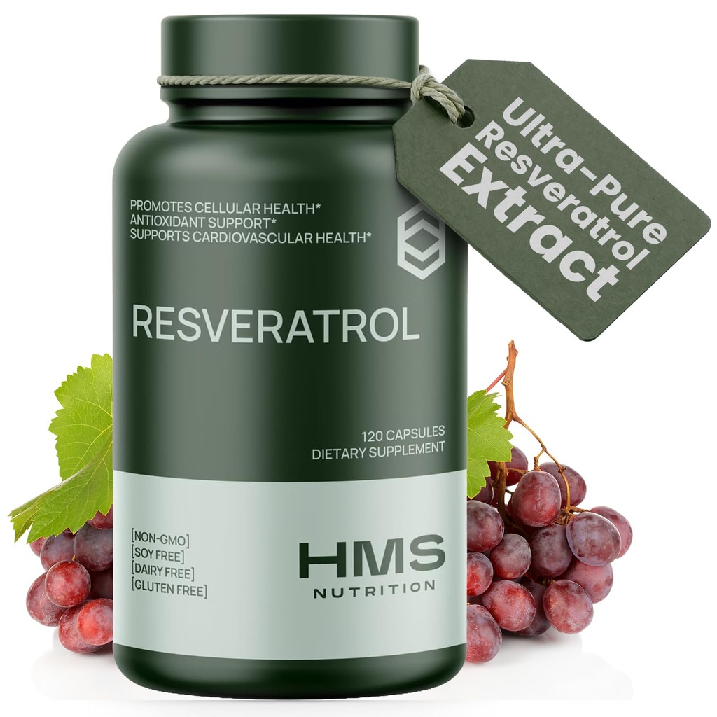 Resveratrol 1400mg 120의 캡슐 강력한 산화를 억제하는 Acai Grapeseed 녹차 지원 세포질과 심장 혈관 건강 노화를 가진 높은 힘 Trans-Resveratrol