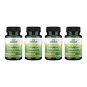 Swanson Bacillus Coagulans - 천연 Probiotic 보충 소화 건강 w / 6 억 CFU 지원 - 5 월 지원 GI 및 전체 Gut 건강 - (60 Veggie 캡슐) 4 팩