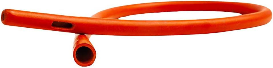 HealthAndYogaTM Enema Rubber Colon Tube - 오픈 엔드 (20 "x 22 FR) - 대체 가능한 호환성 Enema 키트 공급 - 편안하고 심하고 높은 Gut Cleanse - 커피, 물 및 Gerson 치료에 적합