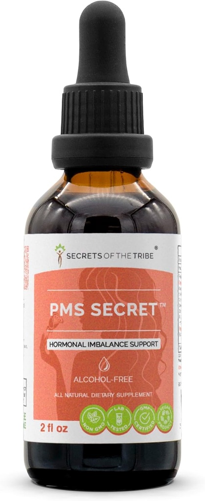 PMS 비밀 알코올 무료, 글리세이트 블랙 코호쉬, 크림, Vitex, 발레란, 다 델리온, 차모마일, 세인트 존스 워트. Tincture의 초본 추출물 Hormonal 불균형 지원 2 OZ