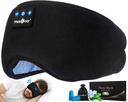 MUSICOZY Sleep 헤드폰 Bluetooth 5.4 머리띠 엄마 여성 남자 무선 음악 이어버드를 위한 눈 가면 측 슬리퍼 붙박이 HD 스피커 차가운 가제트 유일한 선물