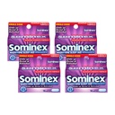 Sominex 야간 수면 보조 캡, 최대 강도, 16-Count 박스 (패킹 4)