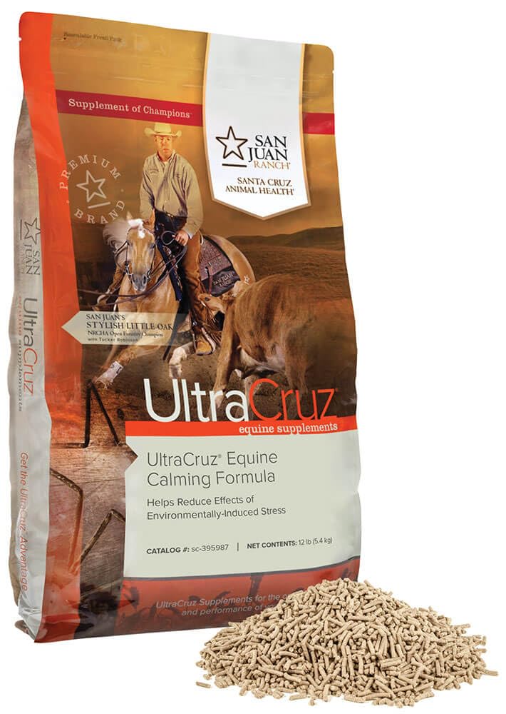 UltraCruz® Equine Calming 보충, 12 파운드