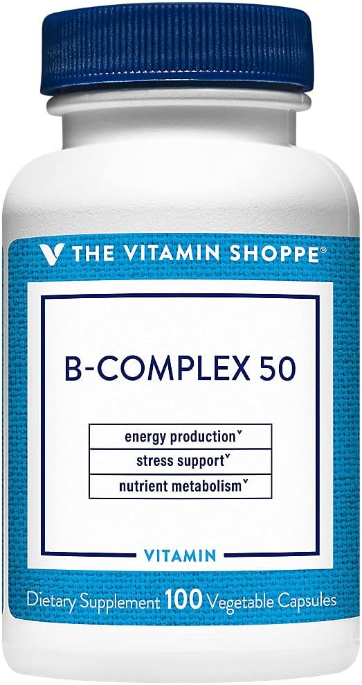 비타민 Shoppe B-Complex 50 (100 Veggie 캡슐)