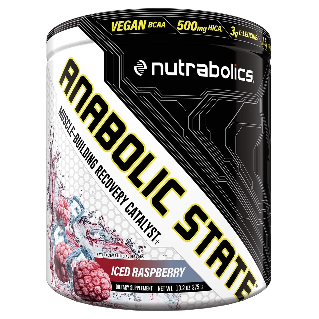 Nutrabolics 규정식 보충교재 신진 대사 국가 아이스 라즈베리 375g (30의 서빙)
