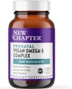 새로운 장 Vegan Prenatal DHA, EPA 및 DPA 보충 - 임신 중 건강한 두뇌 및 눈 발달을위한 Prenatal Vegan Omega-3 Complex - 30 Softgels