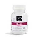 전체적인 음식 시장, Biotin 채식 캡슐에 의하여 365, 500 MCG, 60 CT