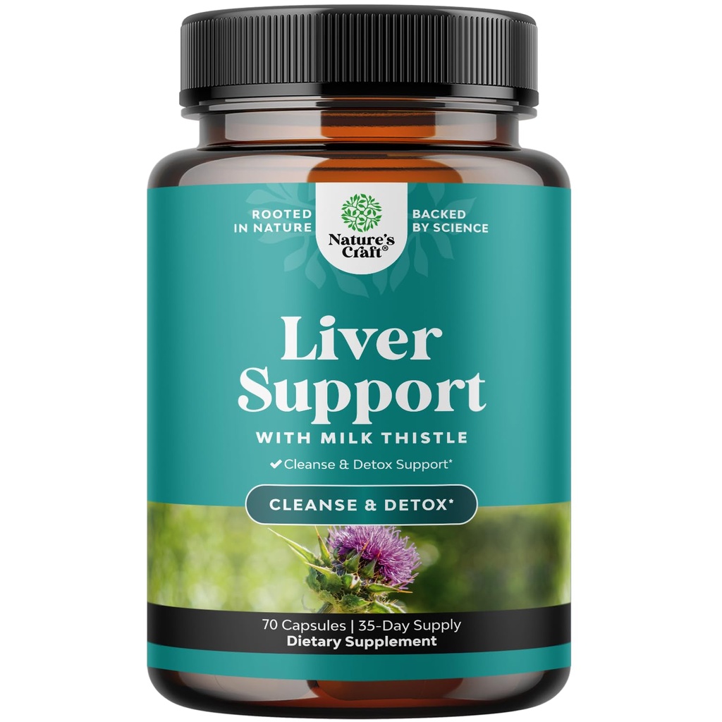 Liver Cleanse Detox & Repair - Digestion & Immune Health - Ginger Root, Choline & Dandelion Root - Silymarin, Beetroot & Artichoke와 초본 간병 지원 - 70 카운트