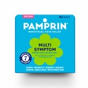 Pamprin Multi-Symptom 공식, Acetaminophen, Cramps, Pain, Bloating 및 Irritability 40 캡슐을 포함한 생리 기간 증상 완화