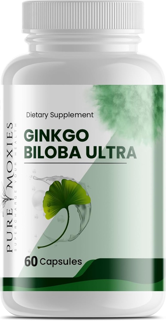 Ginkgo Biloba 및 Ginseng 두뇌 다이어트 보충 지원 뇌 기능, 기억, 정신 건강, 모든 자연, 혈액 순환 개선