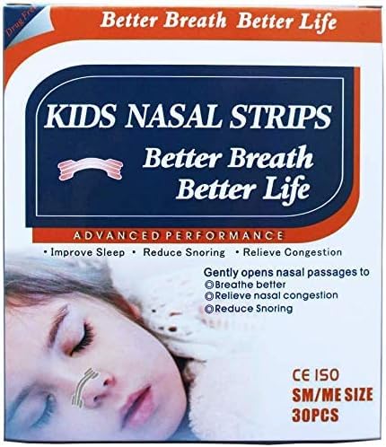 30 자연적인 약 자유로운 아이 더 나은 호흡 Nasal 지구는 Nasal 혼잡, 알레르기, 감기, 독감, Sinus, Stuffy Nose, Snoring, Deviated Septum, 수면 원조, 운동 성과 - 5 이상 나이를 나타냅니다