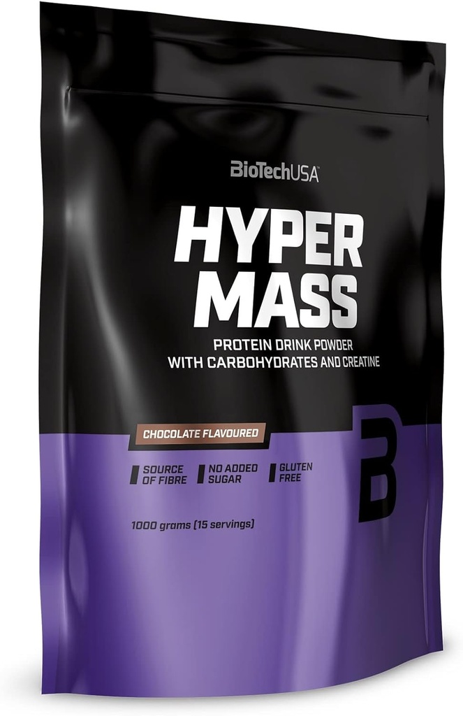 Biotechusa 하이퍼 질량 5000 무게 게인더 질량 1000g - 초콜렛