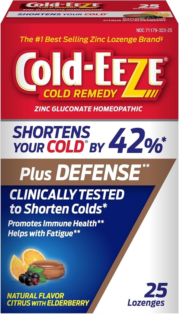 Elderberry 아연 Lozenges, Homeopathic Cold Remedy, Shortens Common Cold Symptoms, Sambucus Nigra, Echinacea 및 Rose HIPS, 25 Ct와 Immune 건강을 홍보