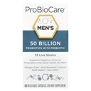 남자를위한 Probiotic - 50 억 CFUs, 소화 건강과 Gut Flora Balance를 지원하며 전반적인 웰빙을 촉진하고 면역 기능을 향상시킵니다 (60 식물성 캡슐)