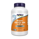 NOW 식품 보충제, 슈퍼 오메가 EPA, 360 EPA / 240 DHA, 분자 증류, 심혈관 지원 *, 120 Softgels