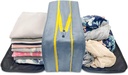 Biaggi Ultimate Compression ZipCube Set of 2 - 가방, 여성 및 남성용 경량 포장 큐브에 대한 확장 가능한 여행 주최자 가방