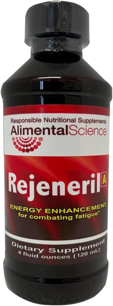 Rejeneril-A 액체 보충 – 최대 흡수를 위한 액체 혼합 - 알파 Lipoic 산 & 비타민 혼합, 설탕 자유로운, 카페인 자유로운, 글루텐 자유로운 (4개 oz)를 가진 자연적인 에너지 부스트