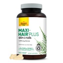 국가 생활, Maxi-Hair 플러스 Biotin, 건강한 머리, 피부 및 못, 매일 보충교재, 240 ct를 지원합니다