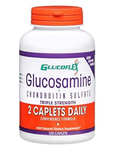 Glucoflex Glucosamine/Chondroitin 황산염 2-A-Day 모자 120'S Glucoflex