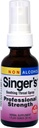 허브 등 Singer 's Saving Grace Professional Strength Non-Alcohol Spray - Soothing Throat - Yerba Mansa & Licorice와 Throat Comfort Spray - 1 fl oz (약 75 인분)