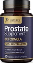 남자 1000mg에 대 한 전립선 건강 보조 식품 - 톱 Palmetto 혼합 스팅 Nettle Root & Pumpkin Seed Support Complex와 함께 3X 강도 - 욕실 여행 전립선 및 유린 건강 지원 - 60 캡슐