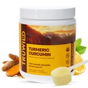 TruWild Vegan Turmeric Curcumin 음료 혼합 분말 유기 Curcuminoids Black Pepper Ginger와 함께 웰빙과 관절 건강을 지원, 모든 자연 미국에서 만든, 20 서빙