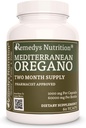 Remedy의 영양 지중해 Oregano | 1,000 mg, 60 Vegan 캡슐 초본 다이어트 보충 | 2 개월 공급