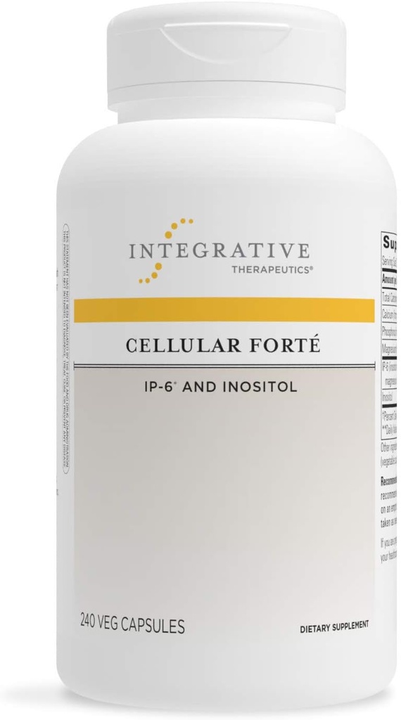 통합 Therapeutics Cellular Forte - IP-6 및 Inositol *와 면역 지원 보충 - 글루텐 무료 - 낙농장 - 240 캡슐