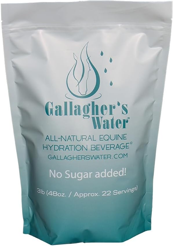 GALLAGHER의 물 All-Natural Equine Hydration 음료, Electrolytes 및 Trace Minerals와 자연 풍미 향상 분말 혼합 음료수에 Encourage 말에 디자인, 설탕 없음 추가!