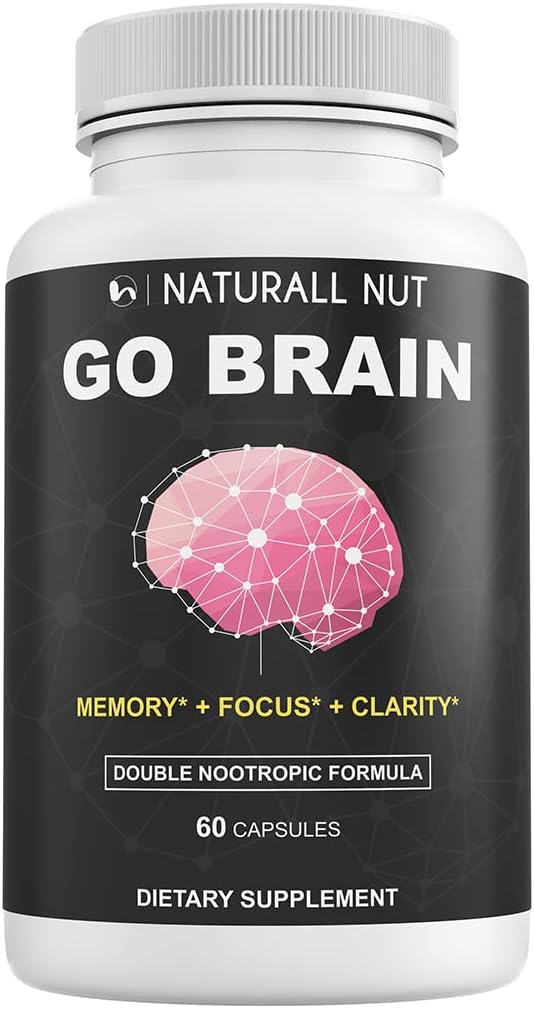 두뇌 두 배 Nootropic 공식, 기억과 초점 비타민, Ginkgo Biloba, Dmae 보충교재, Bacopa Monnieri 보충교재, 여자 & 남자를 위한 기억 비타민 두뇌를 위한 두뇌
