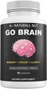 두뇌 두 배 Nootropic 공식, 기억과 초점 비타민, Ginkgo Biloba, Dmae 보충교재, Bacopa Monnieri 보충교재, 여자 & 남자를 위한 기억 비타민 두뇌를 위한 두뇌