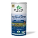 ORGANIC INDIA Psyllium Husk 분말 - Pre & Probiotic 섬유 보충교재, 유기 Psyllium Husk 섬유 보충교재, 전체적인 Psyllium Husk 분말, 규정식 섬유, USDA 유기, 글루텐 자유로운 - 10 Oz
