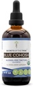 Tribe Blue Cohosh Alcohol-Free Tincture (Glycerite)의 비밀 659 mg 책임감있게 농업 USDA 유기 블루 Cohosh (Caulophyllum Thalictroides) 건조 뿌리 (4 Fl Oz) 여성 건강 보충교재