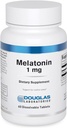 Douglas Laboratories Melatonin 1 mg. | 수면 / 웨이크 사이클 지원 | 60 정제