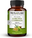 Garcinia Cambogia Tablets by mi Nature | Pure & Natural Garcinia Powder Tablet | Non-GMO, Vegan, 글루텐 프리 |90 Tablet, 45 Days Supply, 500mg | 화학 및 보존