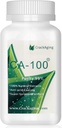 CrackAging CA-100® - 100 % 천연 슈퍼 흡수 Cycloastragenol 노화 Telomerase 활성화 | DNA 건강 면역 부스트 보충 25mg / 모자 (CA-100® 25mg 90caps