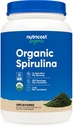 Nutricost 유기 Spirulina 분말 2 LB - 순수한, 증명된 유기 Spirulina
