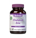 Bluebonnet Nutrition Albion Chelated 아연, 면역 건강 및 효소 기능 *, Soy-Free, Gluten-Free, Non-GMO, Kosher 인증, Dairy-Free, Vegan, 90 야채 캡슐, 90 서빙