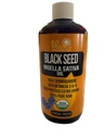웰니스 유기 Blackseed 찬 눌러진 기름 Nigella Sativa 순수한 까만 Cumin 기름 높은 Thymoquinone의 강력한 Omega 부유한 기름 12 oz