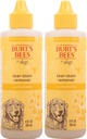 Burt's Bees for Pets Tear Stain Remover for Dogs with Chamomile - 강아지 & 개 눈물 얼룩 제거제 - Cruelty Free, Sulfates 및 Parabens없이 공식화, 개를위한 pH 균형, 4 Ounces - 2 팩