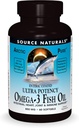 근원 자연적인 ArcticPure Omega-3 물고기 기름 850mg 심장, 합동, 뇌 & 면역 상태를 위한 매우 힘 EPA + DHA - 과민한 Stomachs - 60 Softgels를 위해 입히는 Enteric