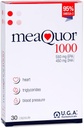 Meaquor 1000 오메가 3 물고기 기름 보충교재 IFOS는 - 캡슐 당 1000mg EPA와 DHA를 가진 Omega3 - 아니 aftertaste, 비 GMO (30 Softgels)
