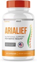 Arialief Sciatica Nerve 지원, Arialeaf 고급 Nerve 건강, Arialeaf 주요한 팜 Sciatica, Aria 잎 Primepalm Aria Lief, Aria Lief Nerve 안전 보충교재 Sciatic Nerve Soothing (60의 캡슐)