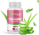 Vera-mannan 알로에 Vera 보충, 1 병, 60 캡슐