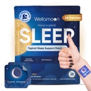 성인 추가 강도를 위한 Wellamoon Original Sleep Patch Patch | 멜라토닌과 발레리나의 간편한 수면 패치 | Relax & Wake Up Refreshed | 남성과 여성을 위한 Long-Lasting Night Comfort | 28 Patch